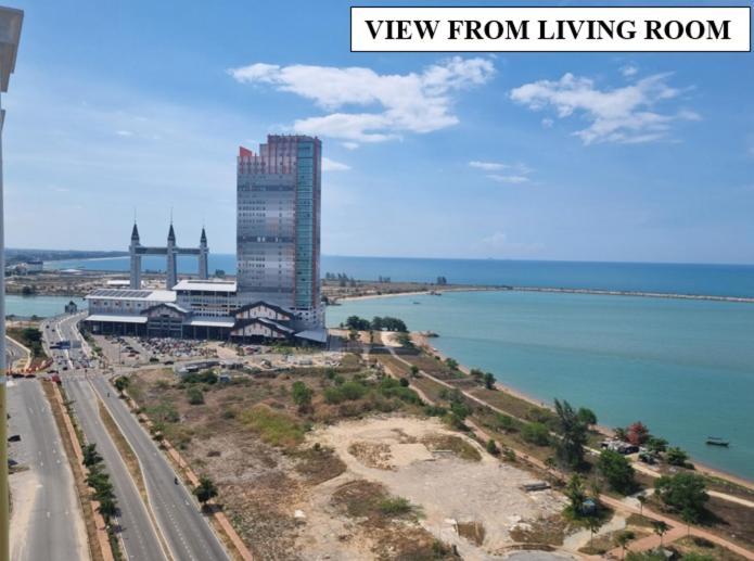 Seaside Haven Homestay Seaview Unit With Pool Opposite Ktcc & Mayang Mall - Pangsapuri Ladang Tanjung Κουάλα Τερενγκάνου Εξωτερικό φωτογραφία